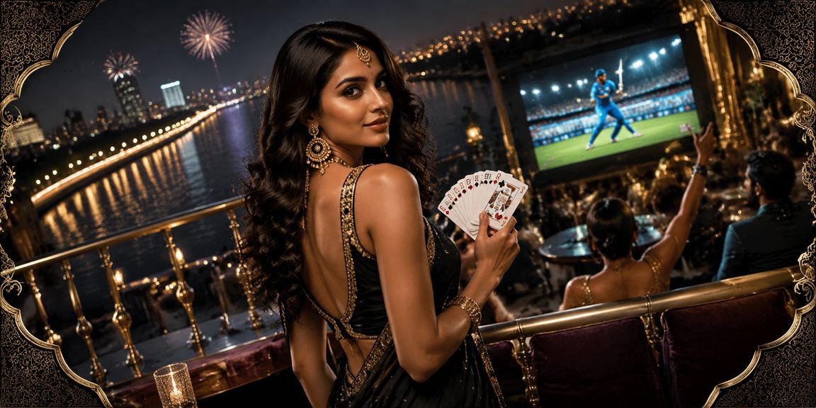Indian players enjoying Andar Bahar alongside IPL cricket matches